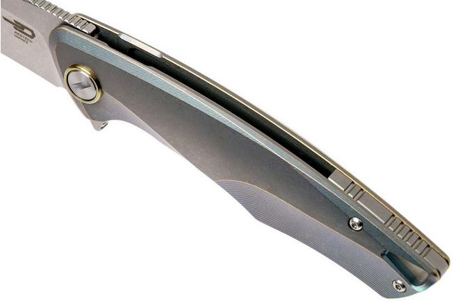 Image for Bestech Dolphin BT1707A Retro Gold pocket knife