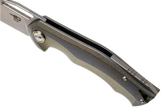 Bestech Tercel BT1708A Retro Gold pocket knife | Advantageously ...