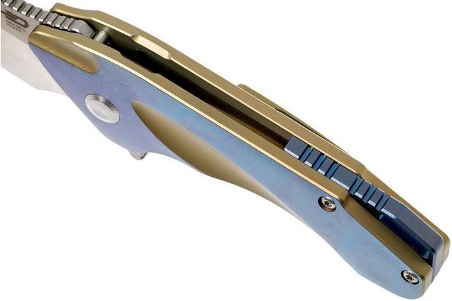 Image for Bestech Imp BT1710B Blue & Gold pocket knife