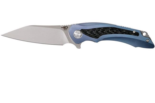 Image for Bestech Knives Pterodactyl Blue titanium BT1801A pocket knife
