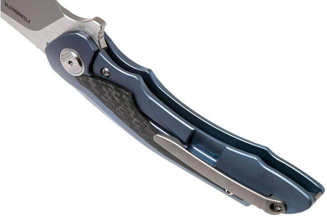Image for Bestech Knives Pterodactyl Blue titanium BT1801A pocket knife