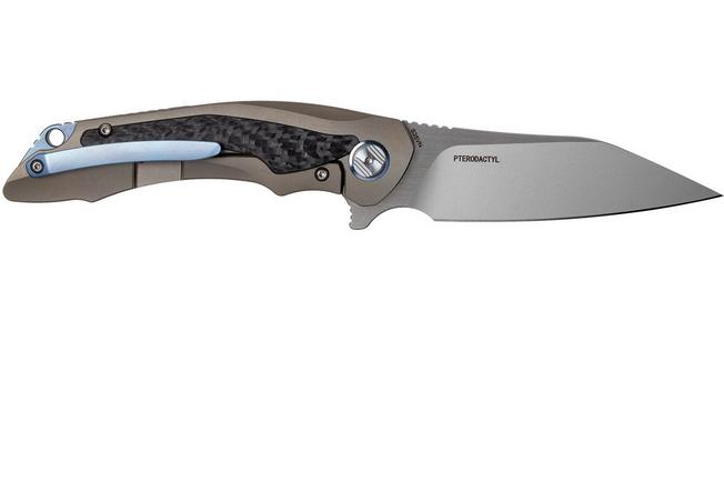 Image for Bestech Knives Pterodactyl Grey titanium BT1801C pocket knife