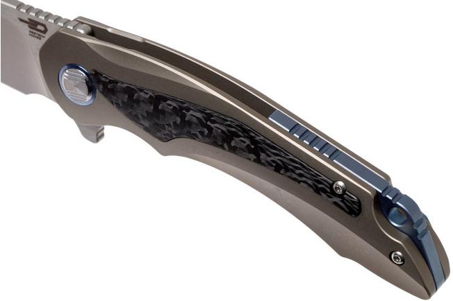 Image for Bestech Knives Pterodactyl Grey titanium BT1801C pocket knife