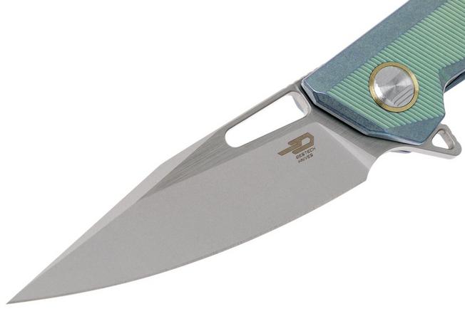 Image for Bestech Knives Shrapnel Green BT1802B pocket knife