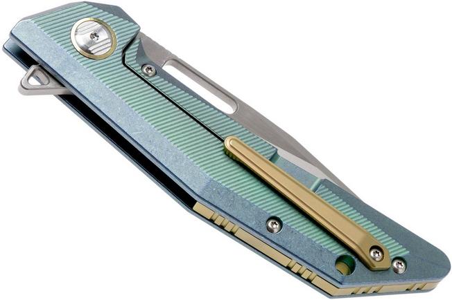 Image for Bestech Knives Shrapnel Green BT1802B pocket knife