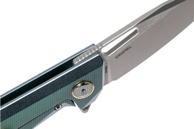 Image for Bestech Knives Shrapnel Green BT1802B pocket knife