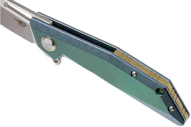 Image for Bestech Knives Shrapnel Green BT1802B pocket knife