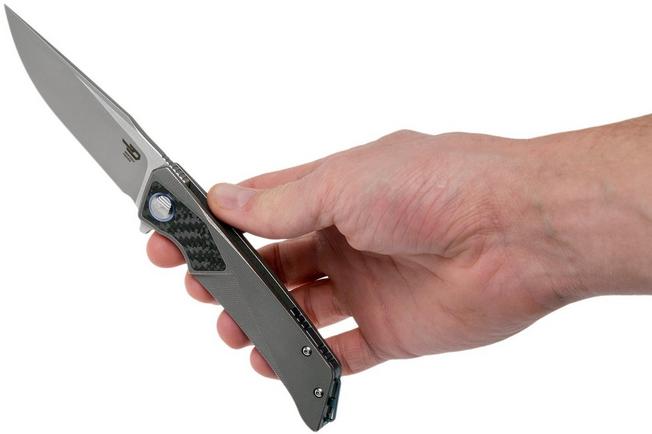 Bild für Bestech Sky Hawk BT1804A Grey CF Taschenmesser