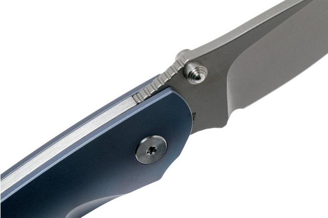 Image for Bestech Junzi BT18009D Blue CF slipjoint pocket knife