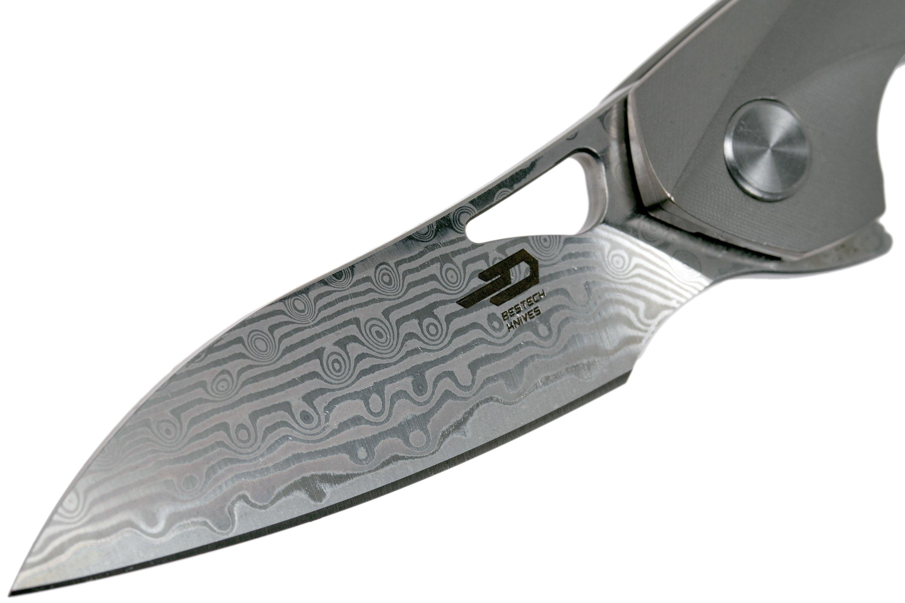 Bestech Reticulan BT1810G Damascus Grey, Elijah Isham design | Achetez ...