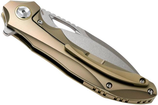 Bild für Bestech Eskra BT1813D Gold Taschenmesser, Kombou Design