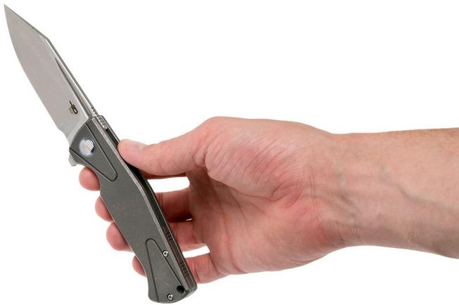 Image for Bestech Horus BT1901B Stonewashed Titanium pocket knife