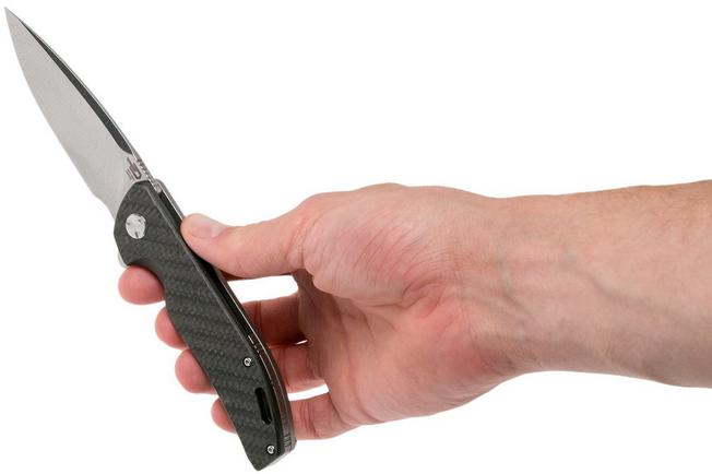 Image for Bestech Bison BT1904A-1 Carbon fibre pocket knife