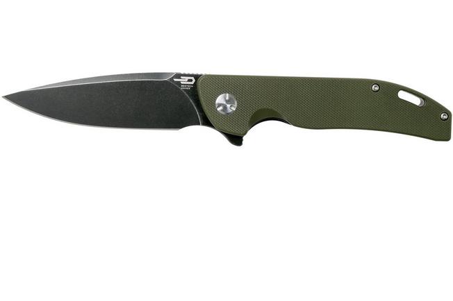 Image for Bestech Bison BT1904C-2 Blackwashed Green G10 pocket knife