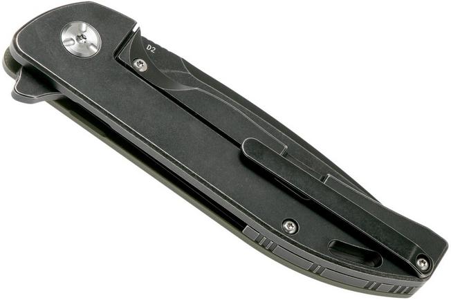 Image for Bestech Bison BT1904C-2 Blackwashed Green G10 pocket knife