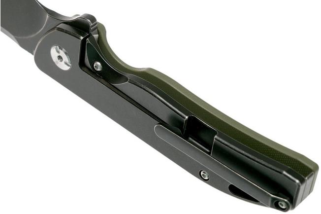 Image for Bestech Bison BT1904C-2 Blackwashed Green G10 pocket knife