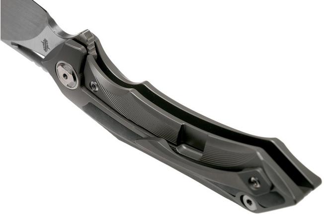 Imagen para Bestech Kasta BT1909B Grey Ti, Marbled Carbon fibre, Satin navaja, Kombou design
