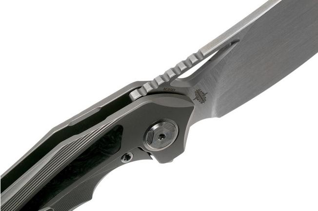 Imagen para Bestech Kasta BT1909B Grey Ti, Marbled Carbon fibre, Satin navaja, Kombou design