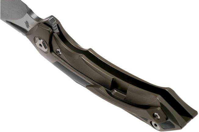 Imagen para Bestech Kasta BT1909D Bronze Ti, Marbled Carbon fibre, Satin navaja, Kombou design