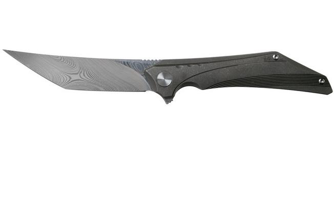 Image pour Bestech Kamoza BT1911D Damasteel Grey couteau de poche