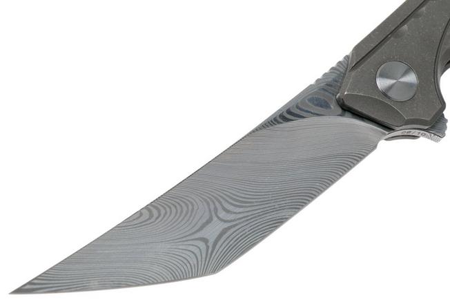 Image pour Bestech Kamoza BT1911D Damasteel Grey couteau de poche
