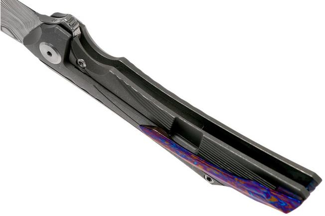 Image pour Bestech Kamoza BT1911D Damasteel Grey couteau de poche