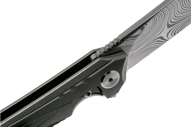 Image pour Bestech Kamoza BT1911D Damasteel Grey couteau de poche