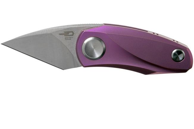 Imagen para Bestech Tulip Ball Lock Purple BT1912C navaja, Ostap Hel Design