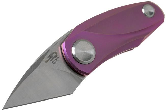 Imagen para Bestech Tulip Ball Lock Purple BT1912C navaja, Ostap Hel Design
