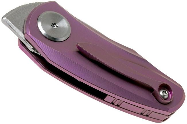 Imagen para Bestech Tulip Ball Lock Purple BT1912C navaja, Ostap Hel Design