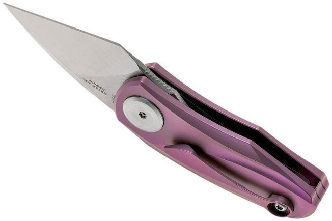 Imagen para Bestech Tulip Ball Lock Purple BT1912C navaja, Ostap Hel Design