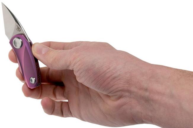 Imagen para Bestech Tulip Ball Lock Purple BT1912C navaja, Ostap Hel Design