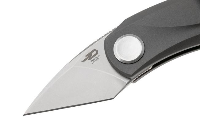 Afbeelding voor Bestech Tulip BT1912E Stonewashed M390, Grey Titanium, zakmes, Ostal Hel design