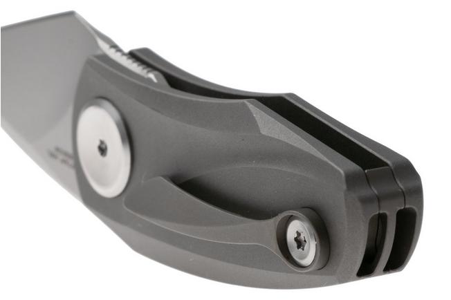 Afbeelding voor Bestech Tulip BT1912E Stonewashed M390, Grey Titanium, zakmes, Ostal Hel design
