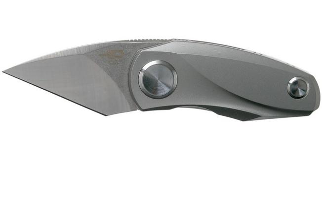 Imagen para Bestech Tulip Frame Lock Grey BT1913A navaja, Ostap Hel Design
