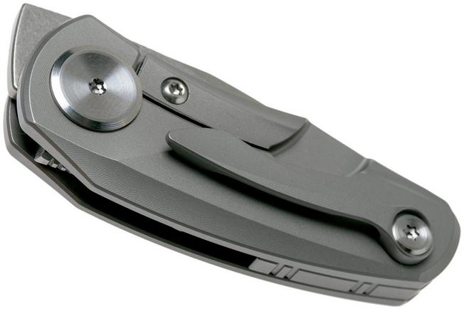 Imagen para Bestech Tulip Frame Lock Grey BT1913A navaja, Ostap Hel Design