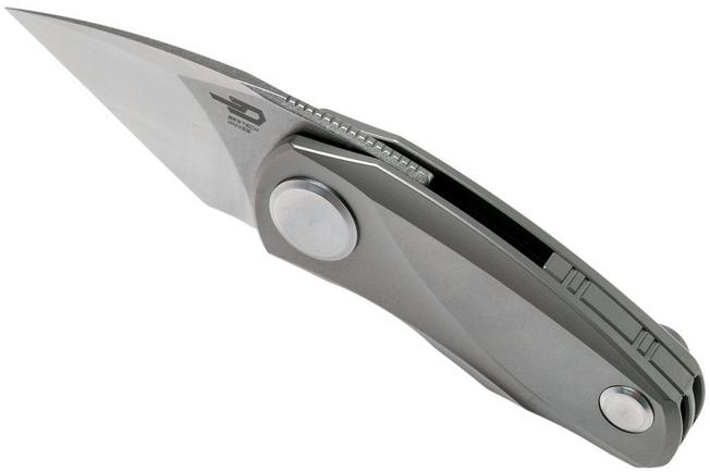 Imagen para Bestech Tulip Frame Lock Grey BT1913A navaja, Ostap Hel Design
