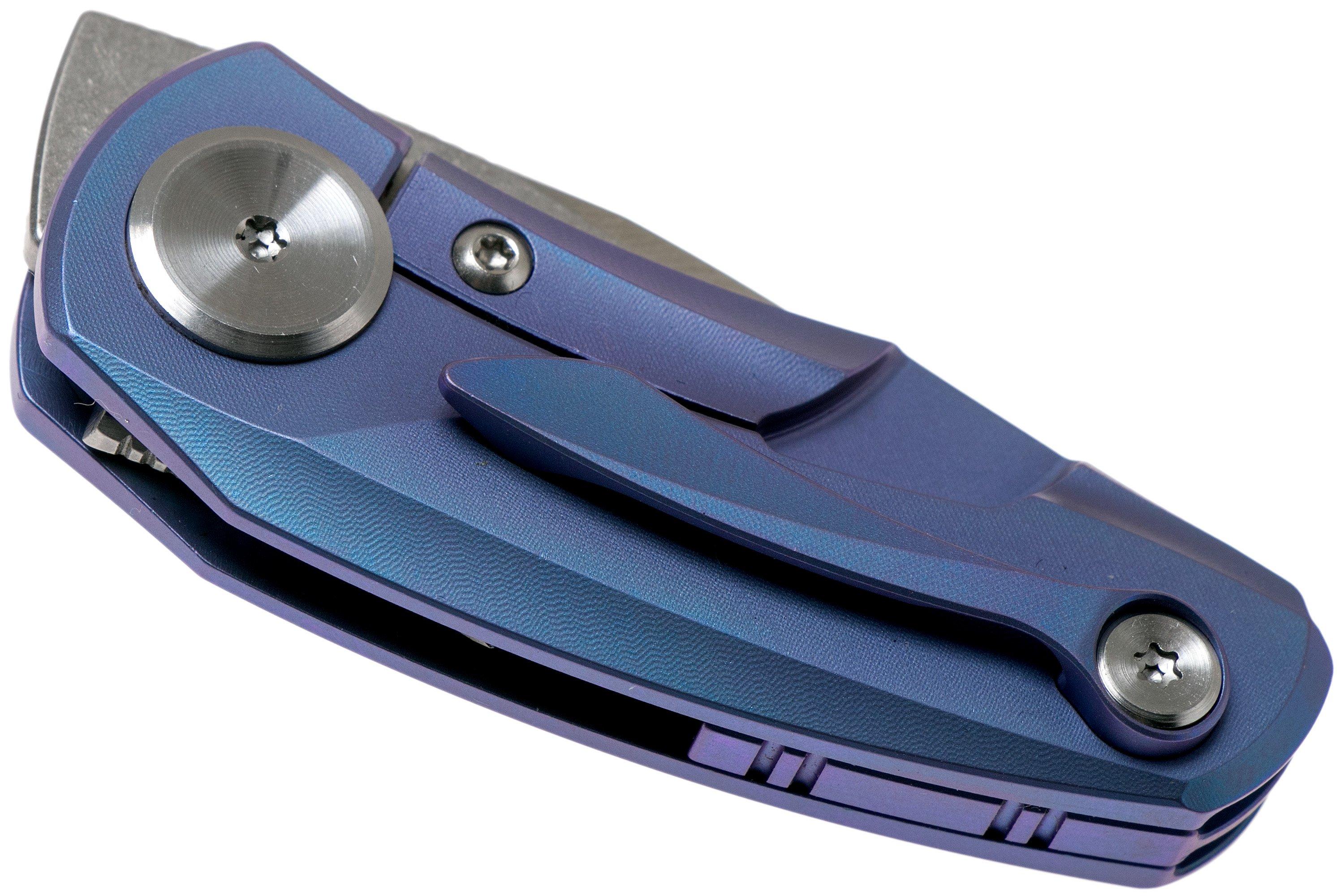 Nóż składany Bestech Tulip Frame Blokada Blue BT1913B, projekt Ostap ...