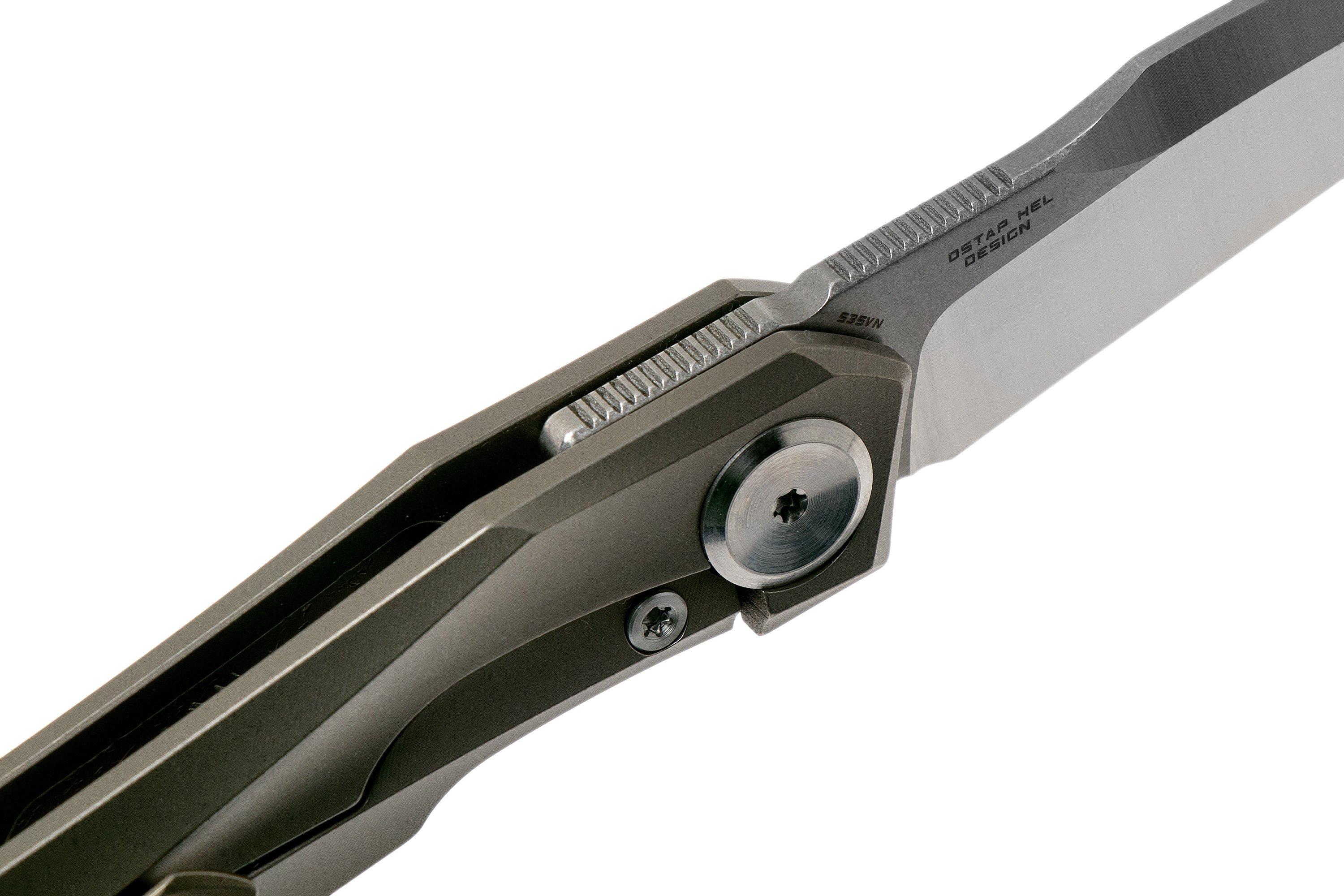 Bestech BT2004B Ivy Bronze pocket knife, Ostap Hel design