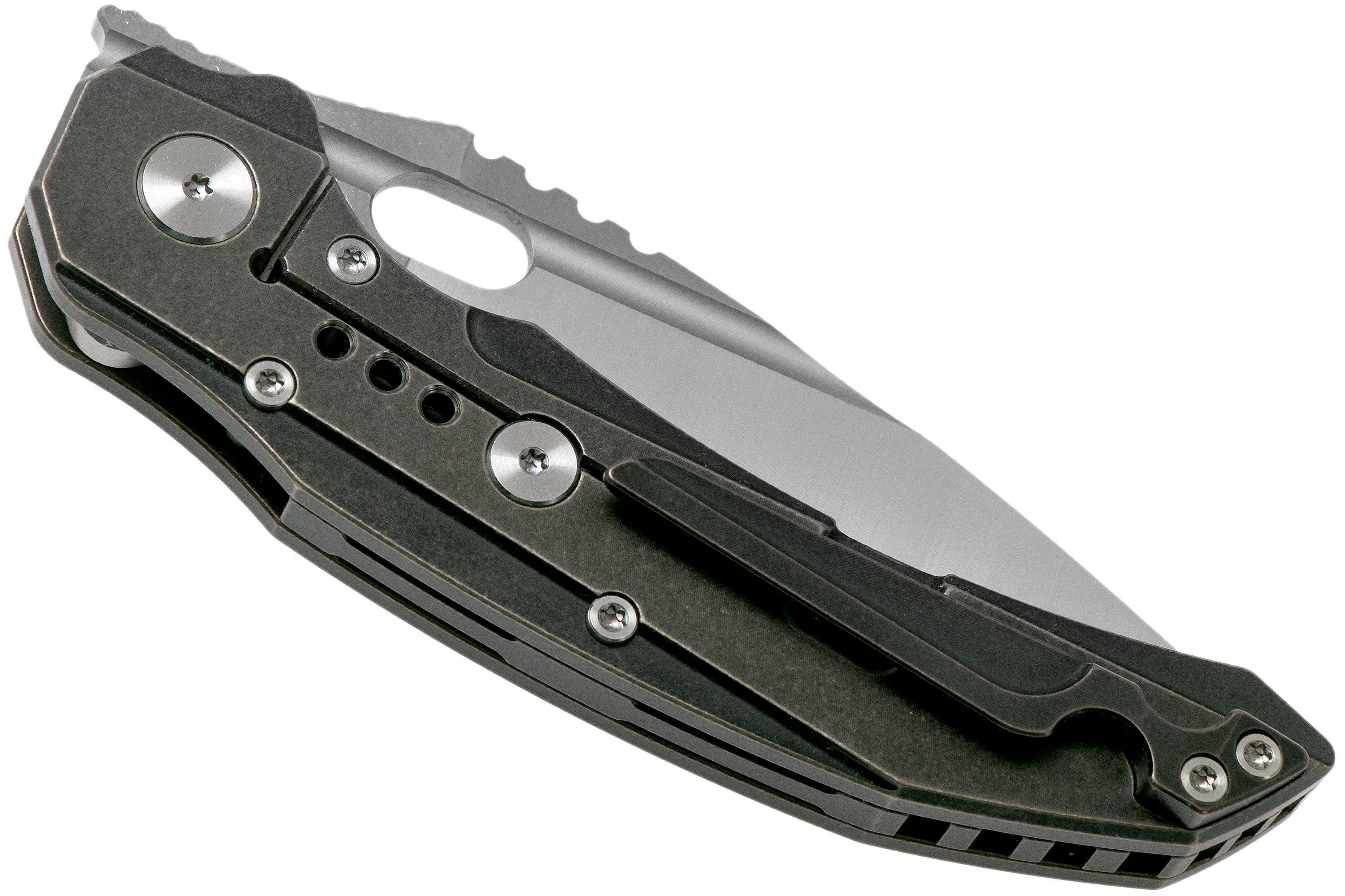 Bestech Exploit BT2005B Satin, Black pocket knife | Advantageously ...