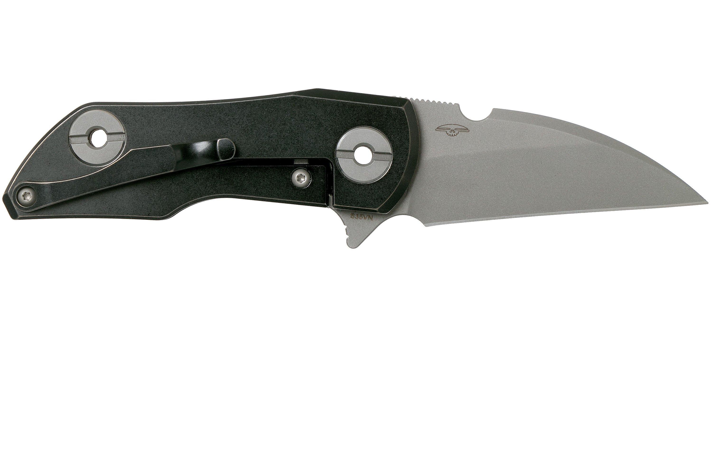 Bestech 2500 Delta BT2006C Black pocket knife, Poltergeist design ...