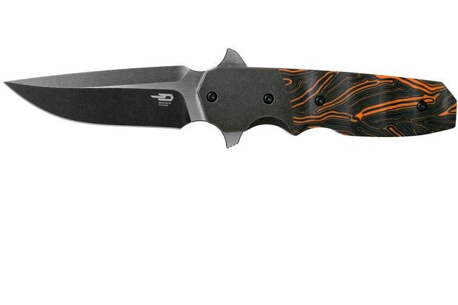 Imagen para Bestech Freefall BT2007B Black Stonewashed navaja, Jason Clark design