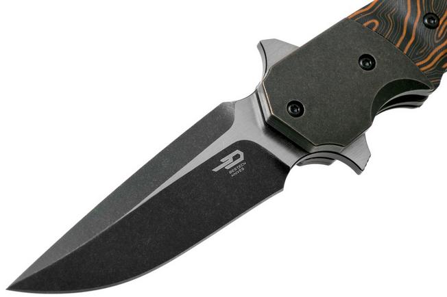 Imagen para Bestech Freefall BT2007B Black Stonewashed navaja, Jason Clark design