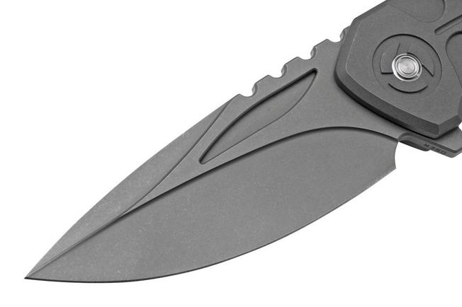 Bestech Buwaya BT2203B Grey/Green Titanium, pocket knife