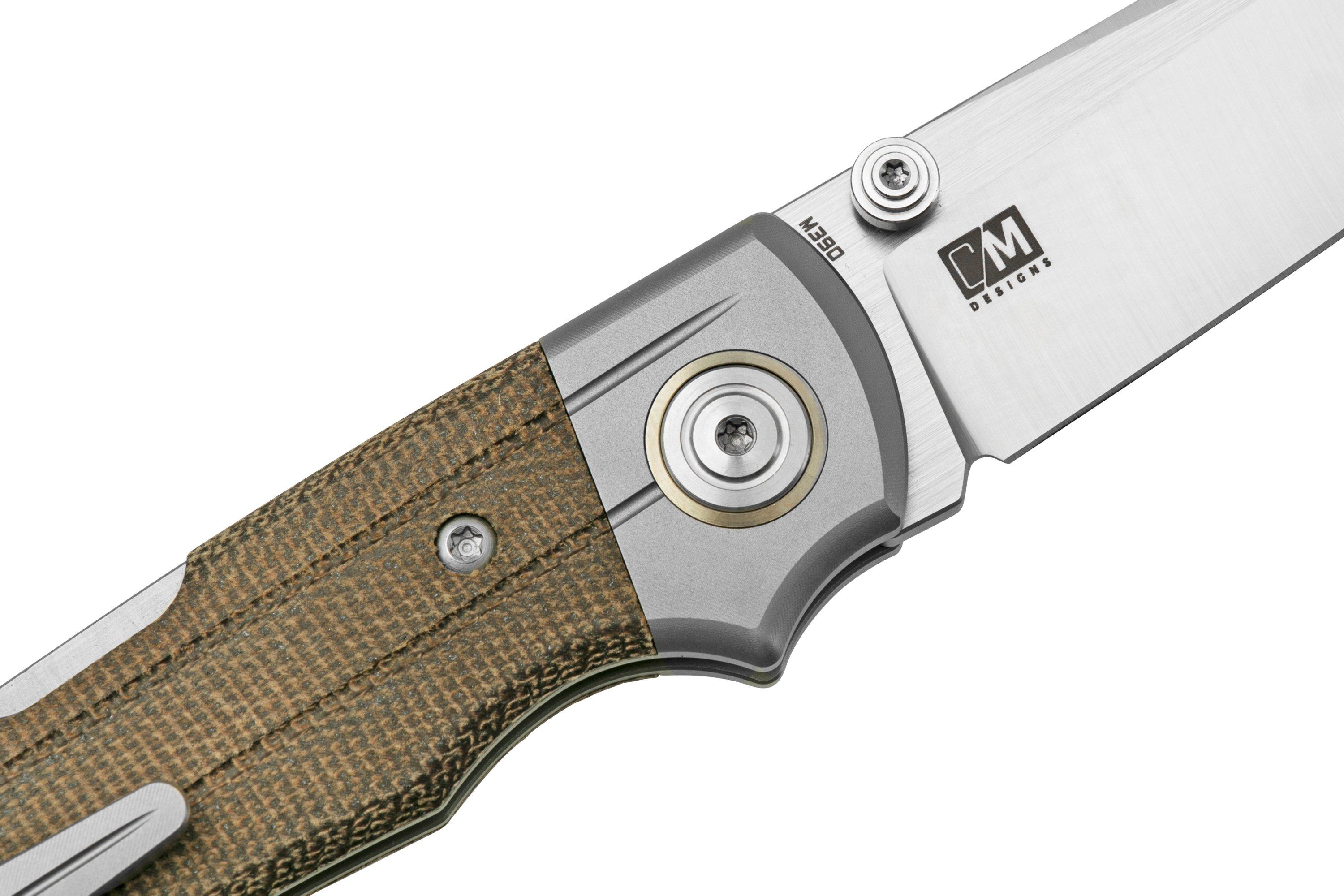 Bestech Tonic Bt2204c Green Micarta Pocket Knife Advantageously