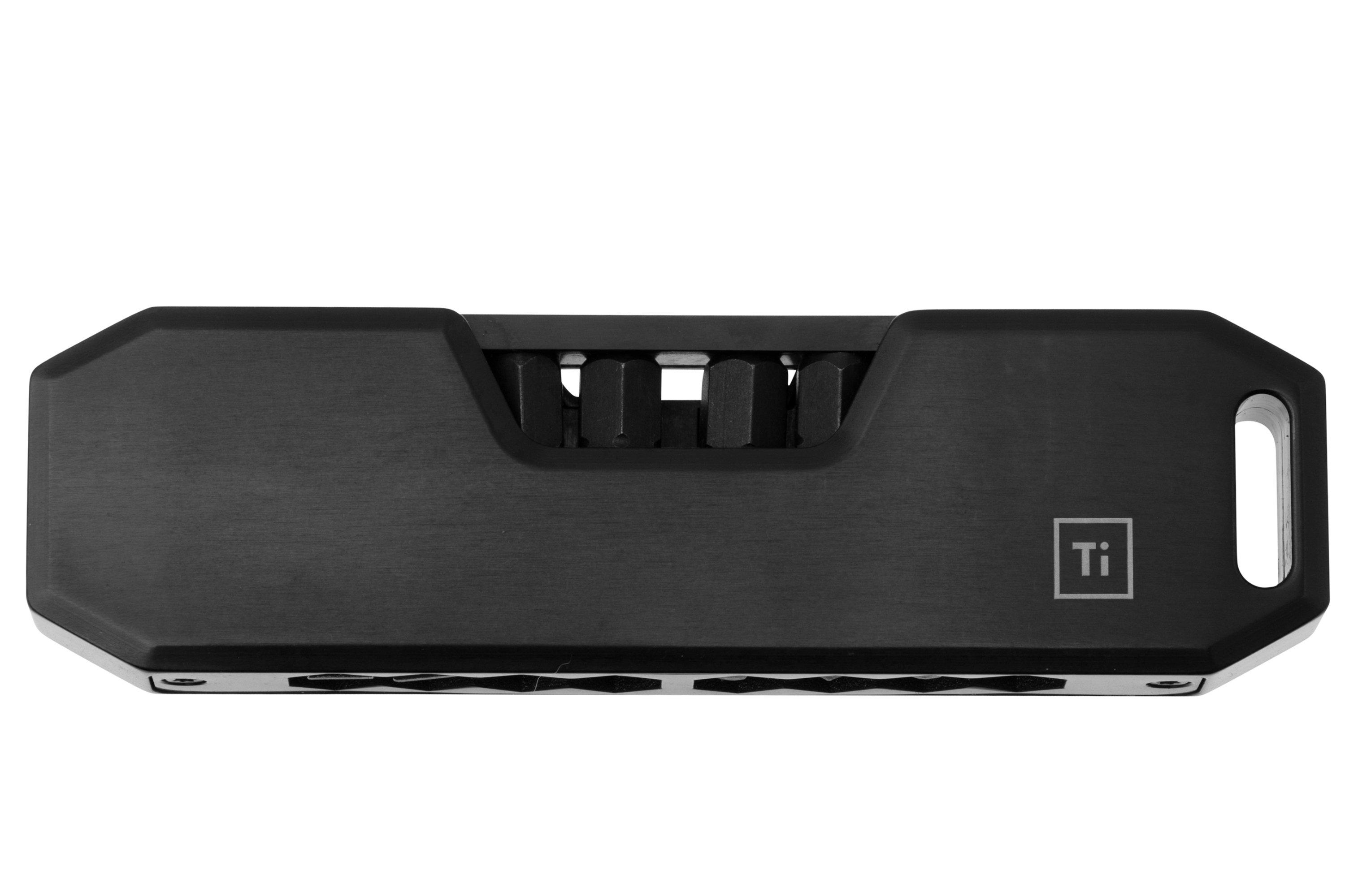 Bit Bar II EDC Multitool - Titan-Schraubendreher Mit 8 Bits Und Taschenclip