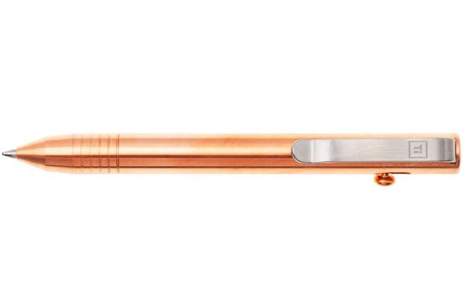 Afbeelding voor Big Idea Design Base Line Bolt Action Pen BS-BA-CO Copper, everyday carry pen