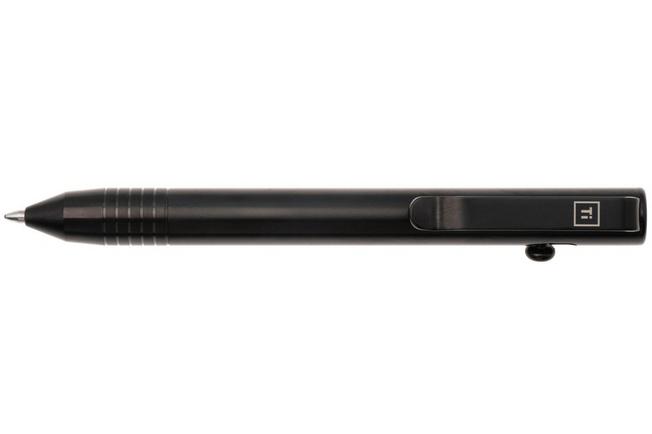 Afbeelding voor Big Idea Design Base Line Bolt Action Pen BS-BA-DLC Black DLC Titanium, everyday carry pen