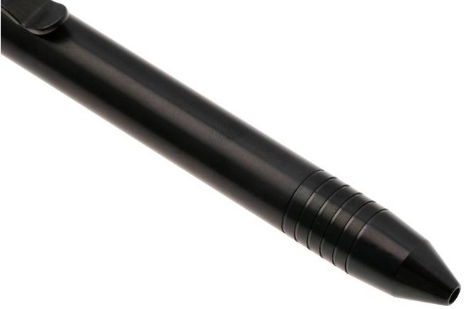 Afbeelding voor Big Idea Design Base Line Bolt Action Pen BS-BA-DLC Black DLC Titanium, everyday carry pen