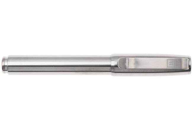 Afbeelding voor Big Idea Design Base Line Capped Pen BS-CA-RW Raw Titanium, everyday carry pen